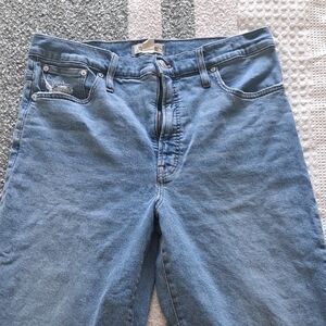 Madewell High Rise Blue Jeans Timeless Fit